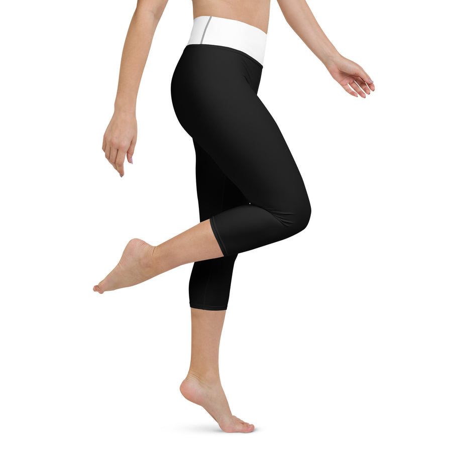 Yoga Capri Leggings - Phoenix Rising