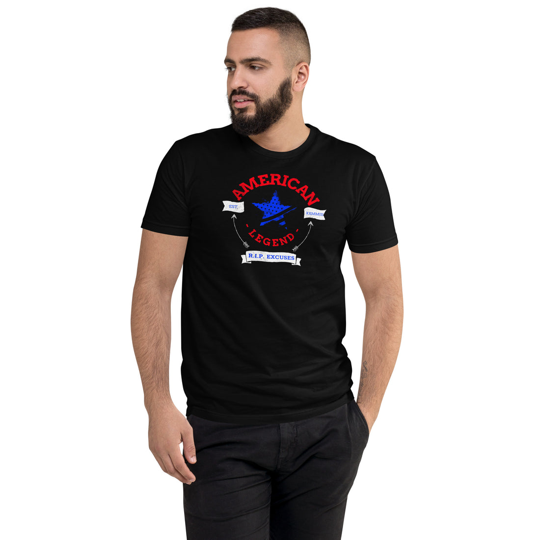 Men's Fitted Tee - American Legend