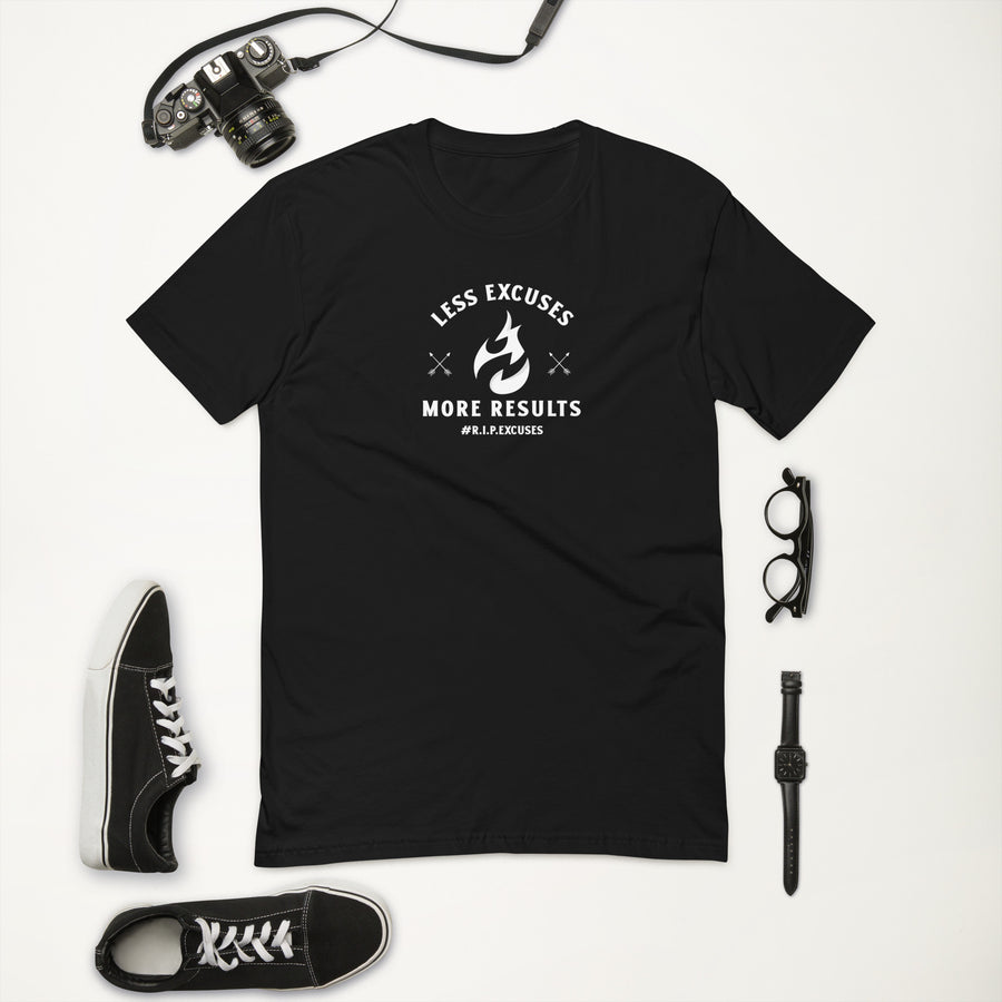 Men's Fitted Tee - Less Excuses