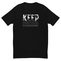 Men's Fitted Tee - Keep Fighting