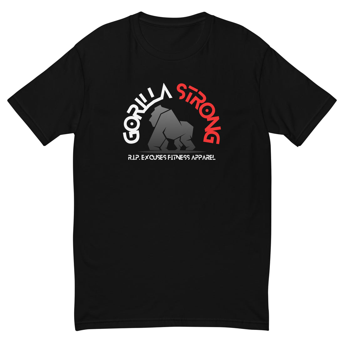 Men's Fitted Tee - Gorilla Strong