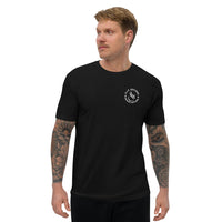 Men's Fitted Tee - Discipline (back print)