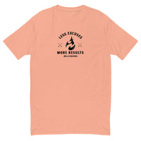 Men's Fitted Tee - Less Excuses