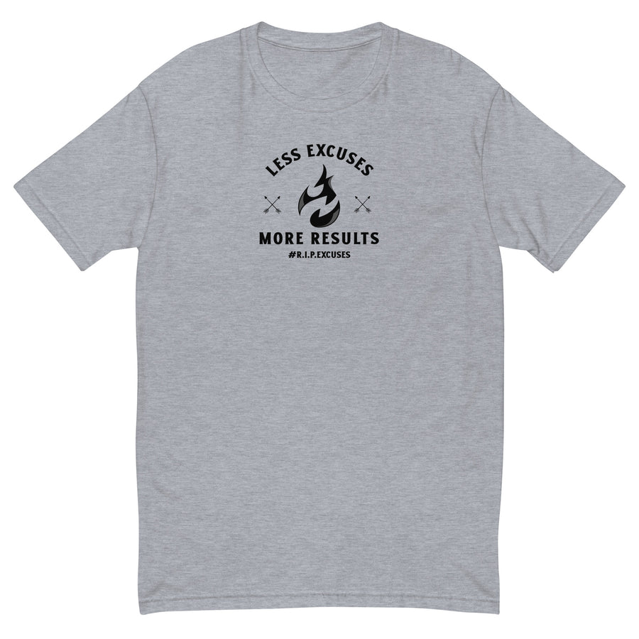 Men's Fitted Tee - Less Excuses