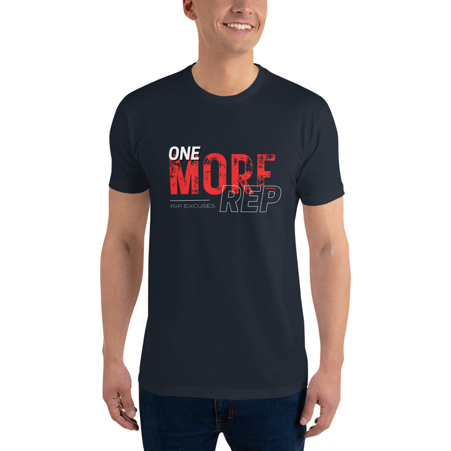 Men's Fitted Tee - One more Rep