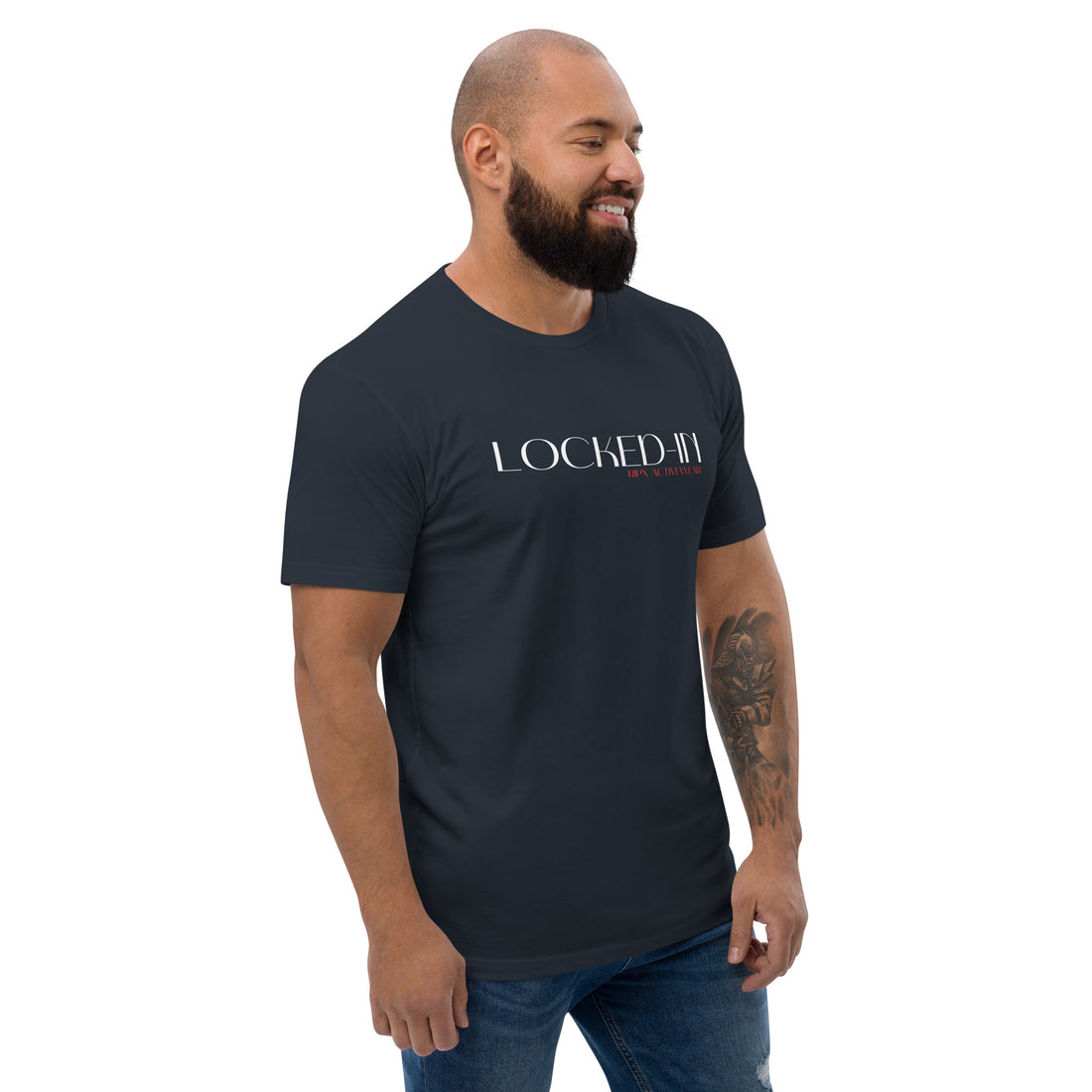 Men's Fitted Tee - Locked In