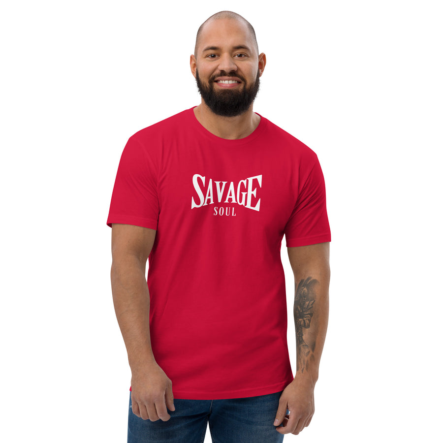 Men's Fitted Tee - Savage Soul