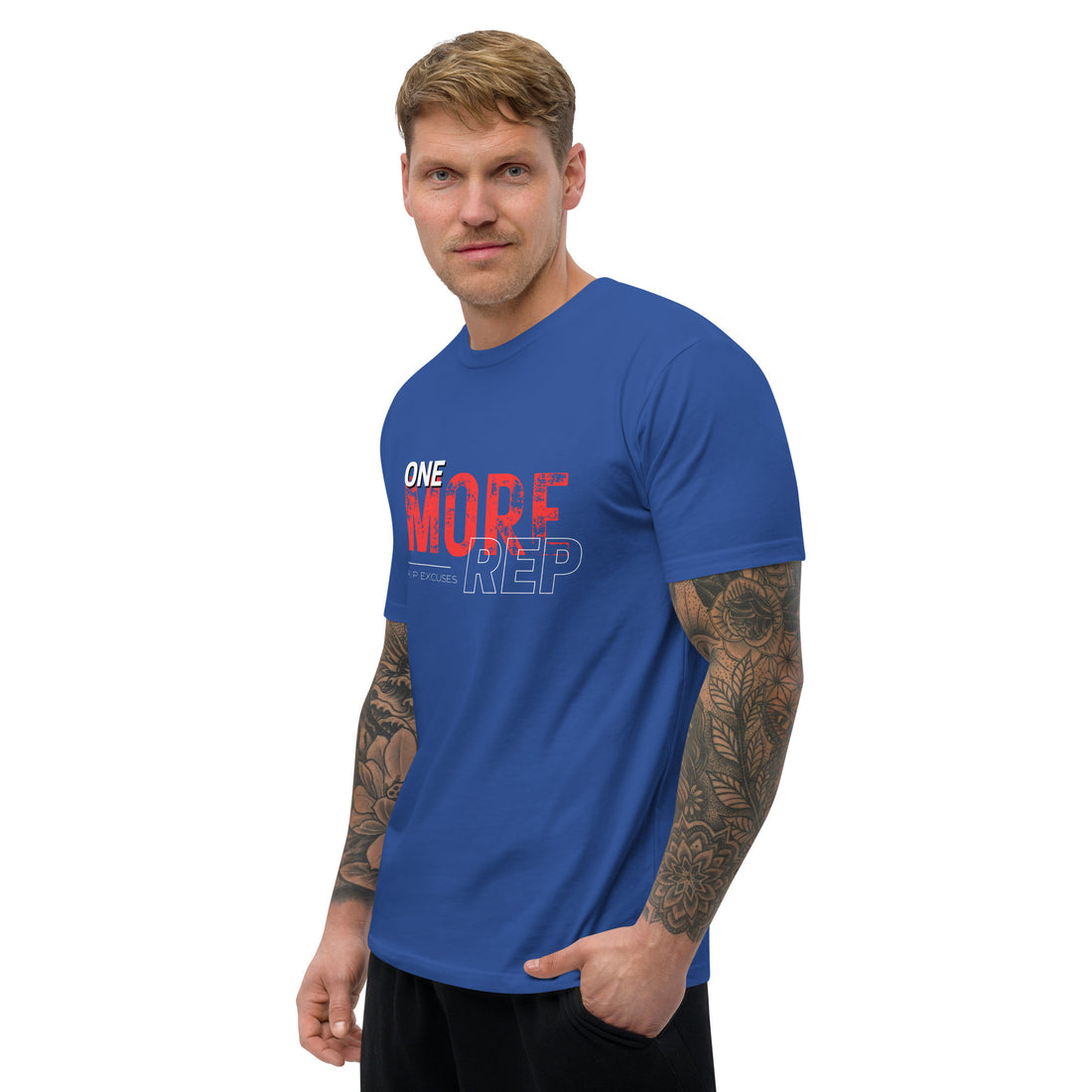 Men's Fitted Tee - One more Rep