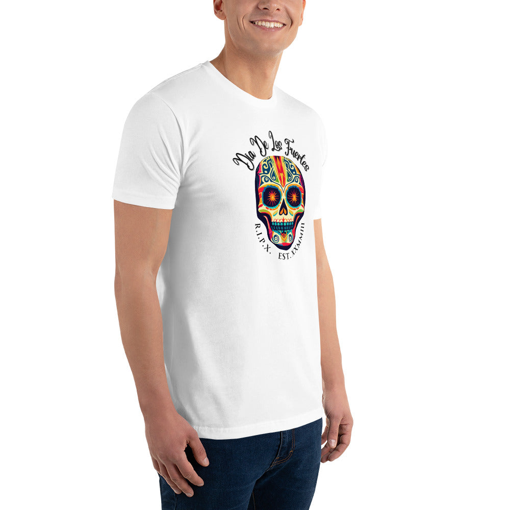 Men's Fitted Tee - Dia de los Fuertes - v2