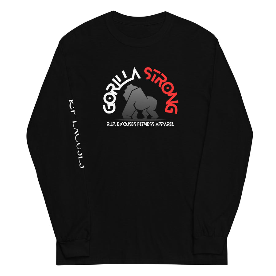 Men’s Long Sleeve Tee - Gorilla Strong