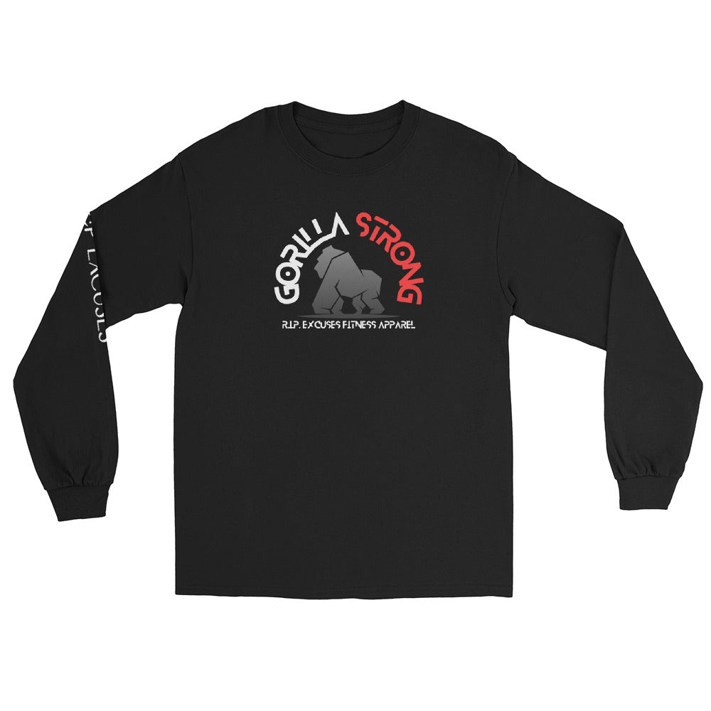 Men’s Long Sleeve Tee - Gorilla Strong