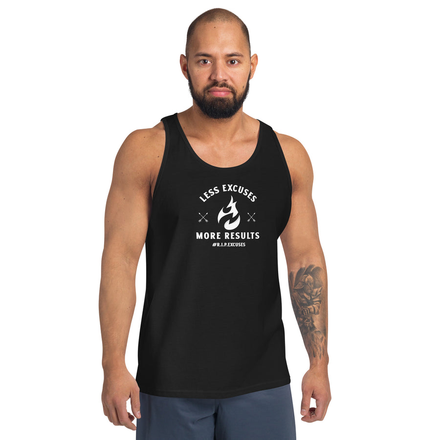 Men's Tank Top - Less Excuses