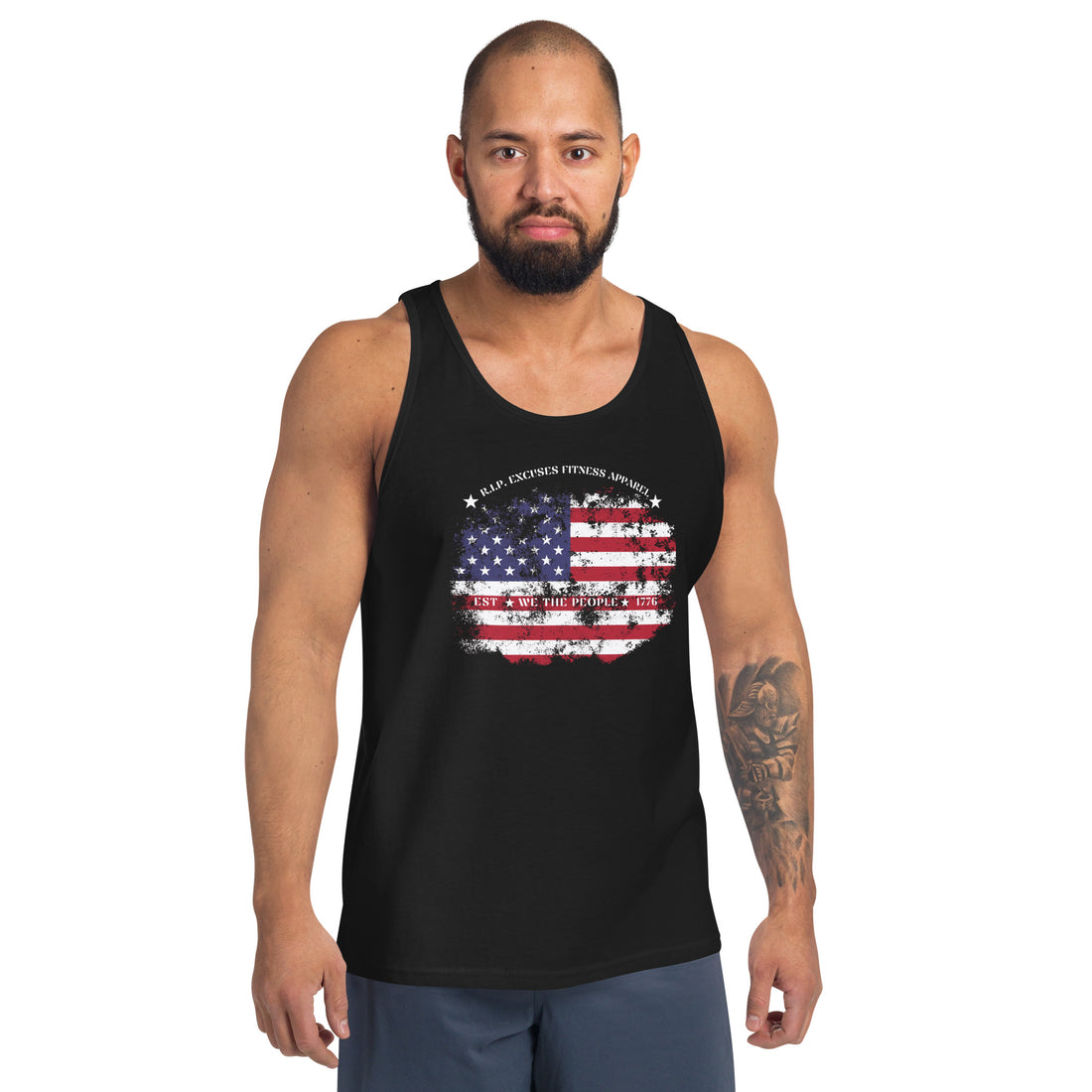 Men's Tank Top - Land of the Free