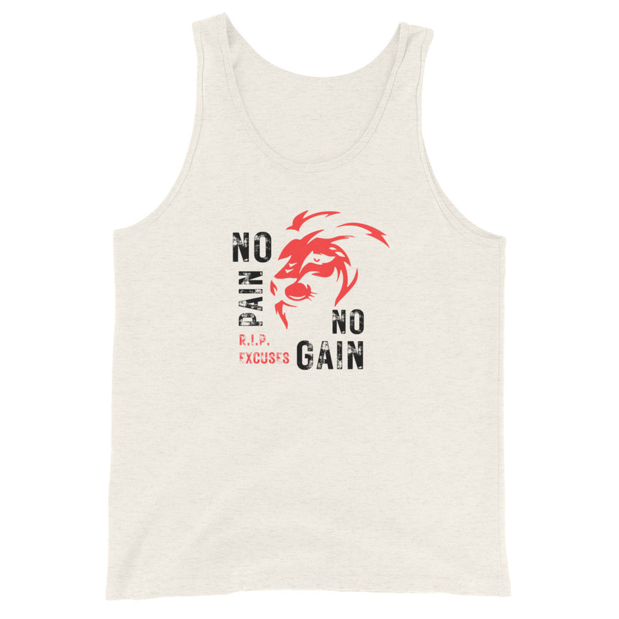 Men's Tank Top - No Pain No Gain