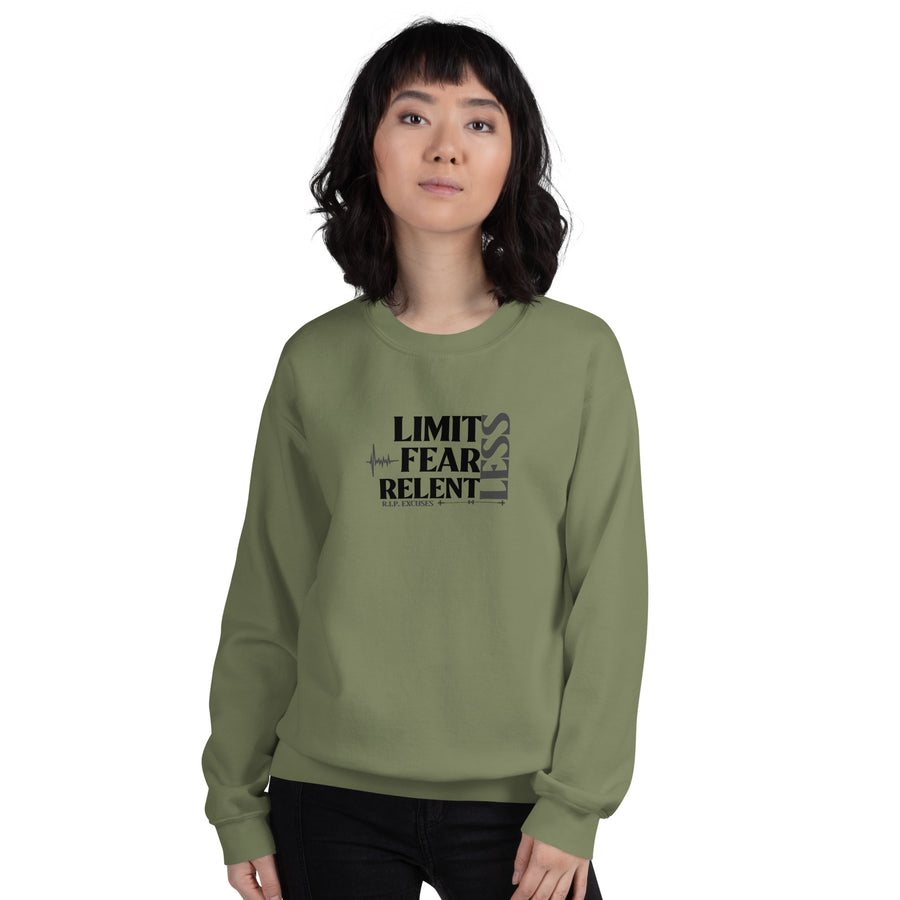 Sweatshirt - LimitLess, FearLess, RelentLess