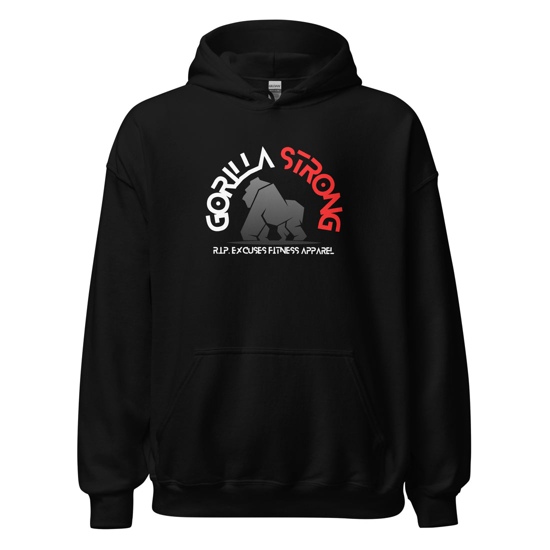 Unisex Hoodie - Gorilla Strong