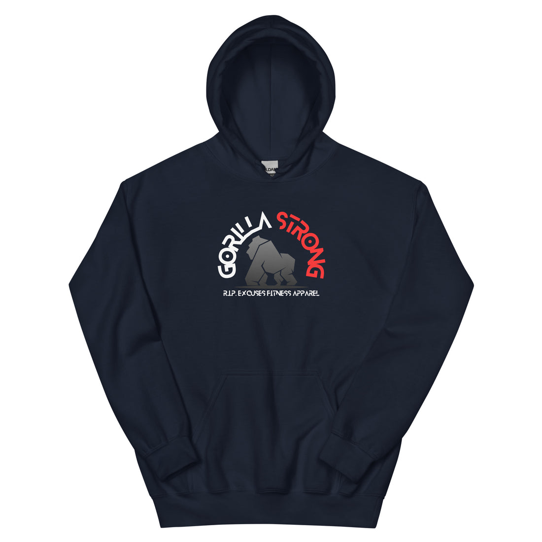 Unisex Hoodie - Gorilla Strong