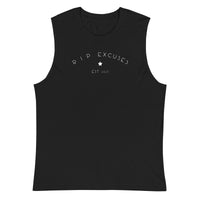 Muscle Shirt - Vintage #RIP Excuses - Grit Guts Glory No Excuses