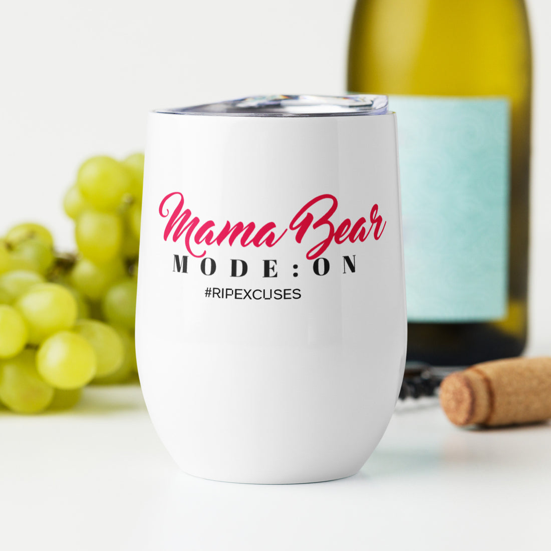 Wine Tumbler - Mama Bear