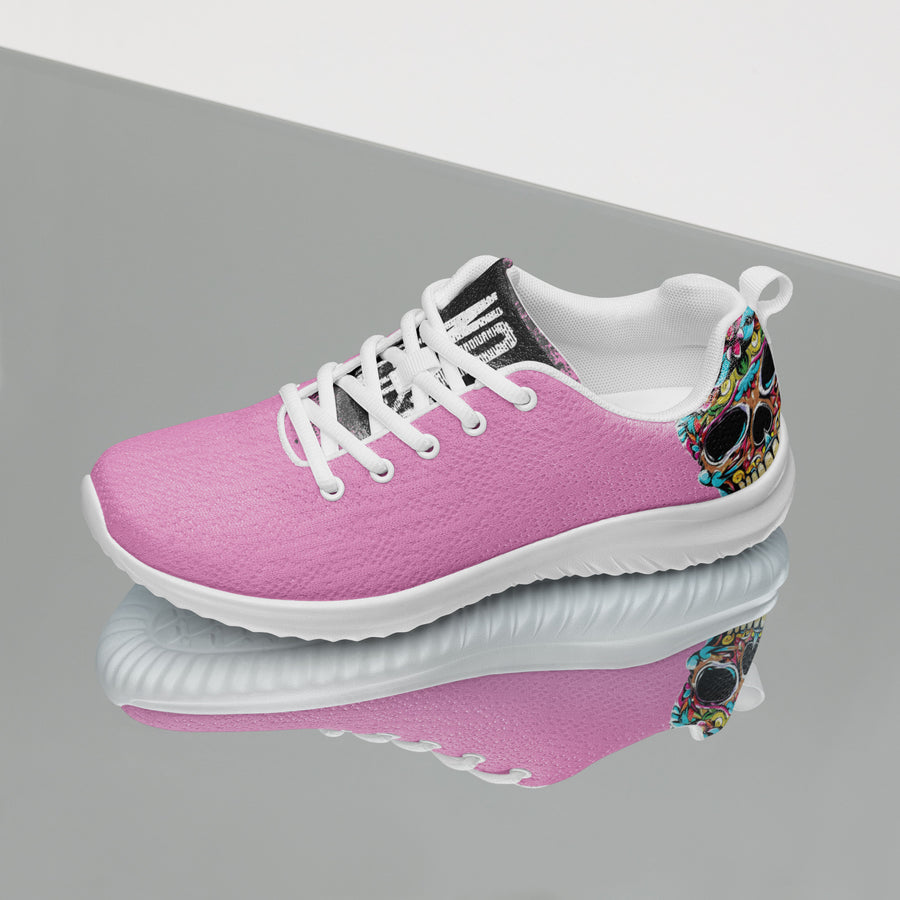 Women’s Athletic Shoes - #RIP Excuses Sugar Skull