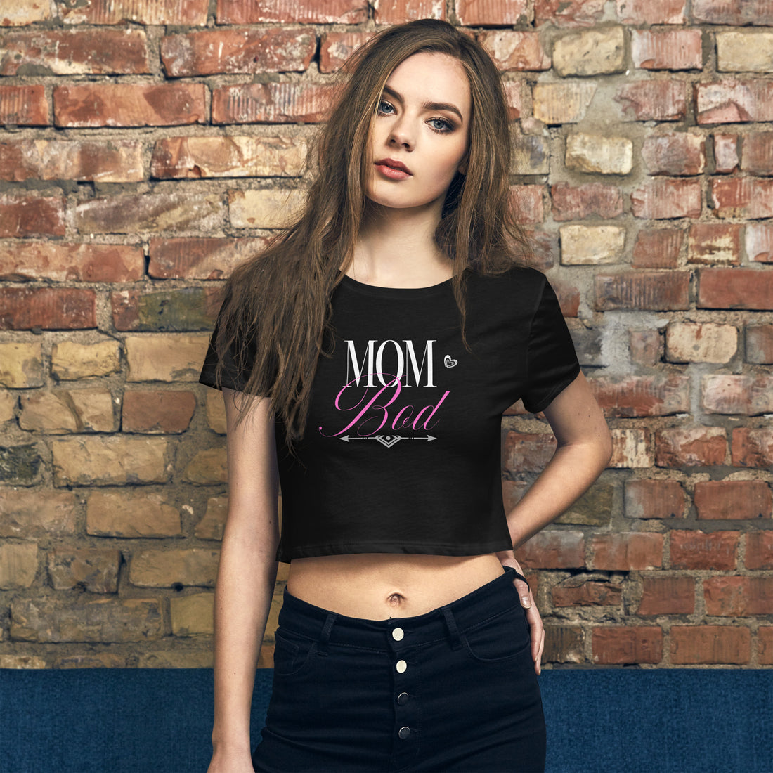 Women’s Crop Tee - Mom Bod