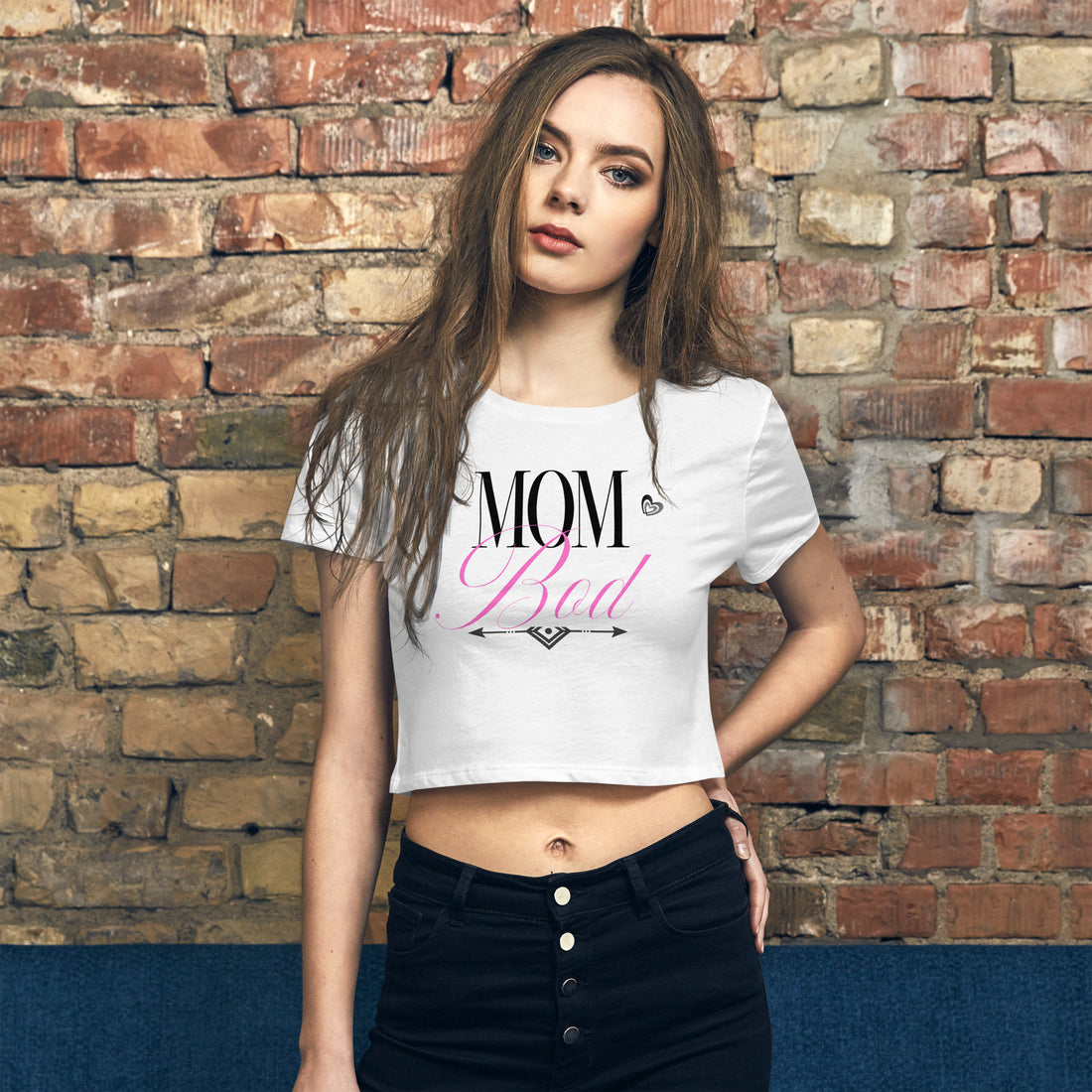 Women’s Crop Tee - Mom Bod