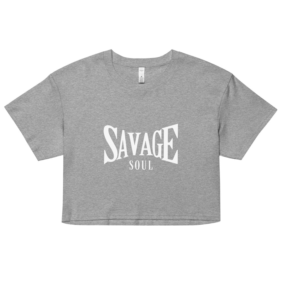 Ladie's Crop Top - Savage Soul