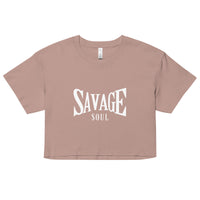 Ladie's Crop Top - Savage Soul