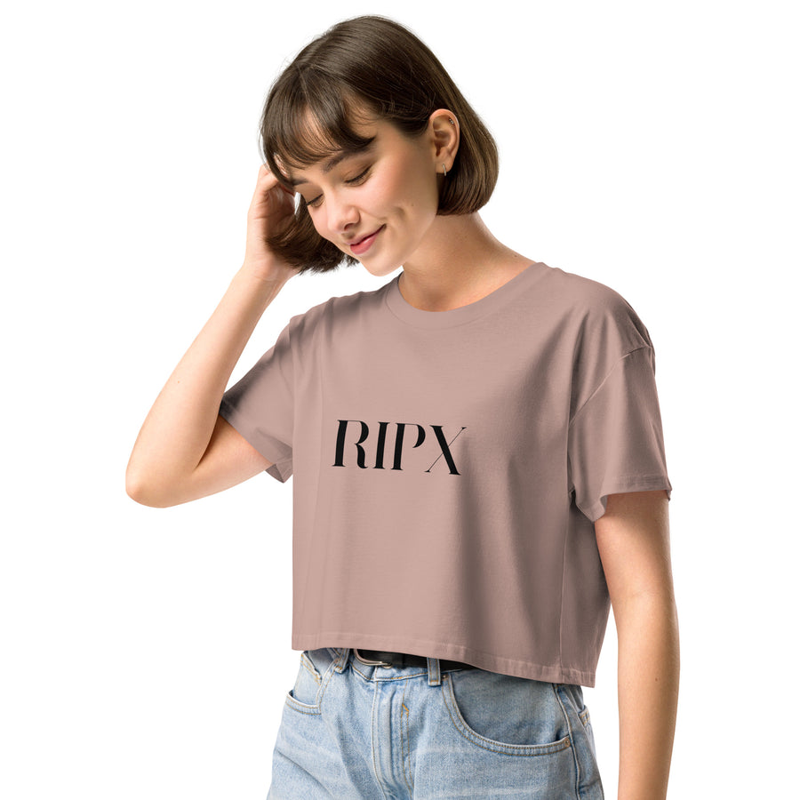 Women’s Cropped Tee - RIPX