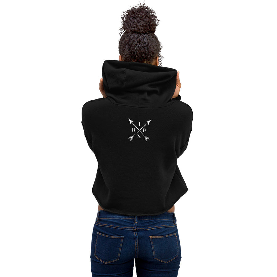 Ladies Crop Hoodie - Keep Making Plays