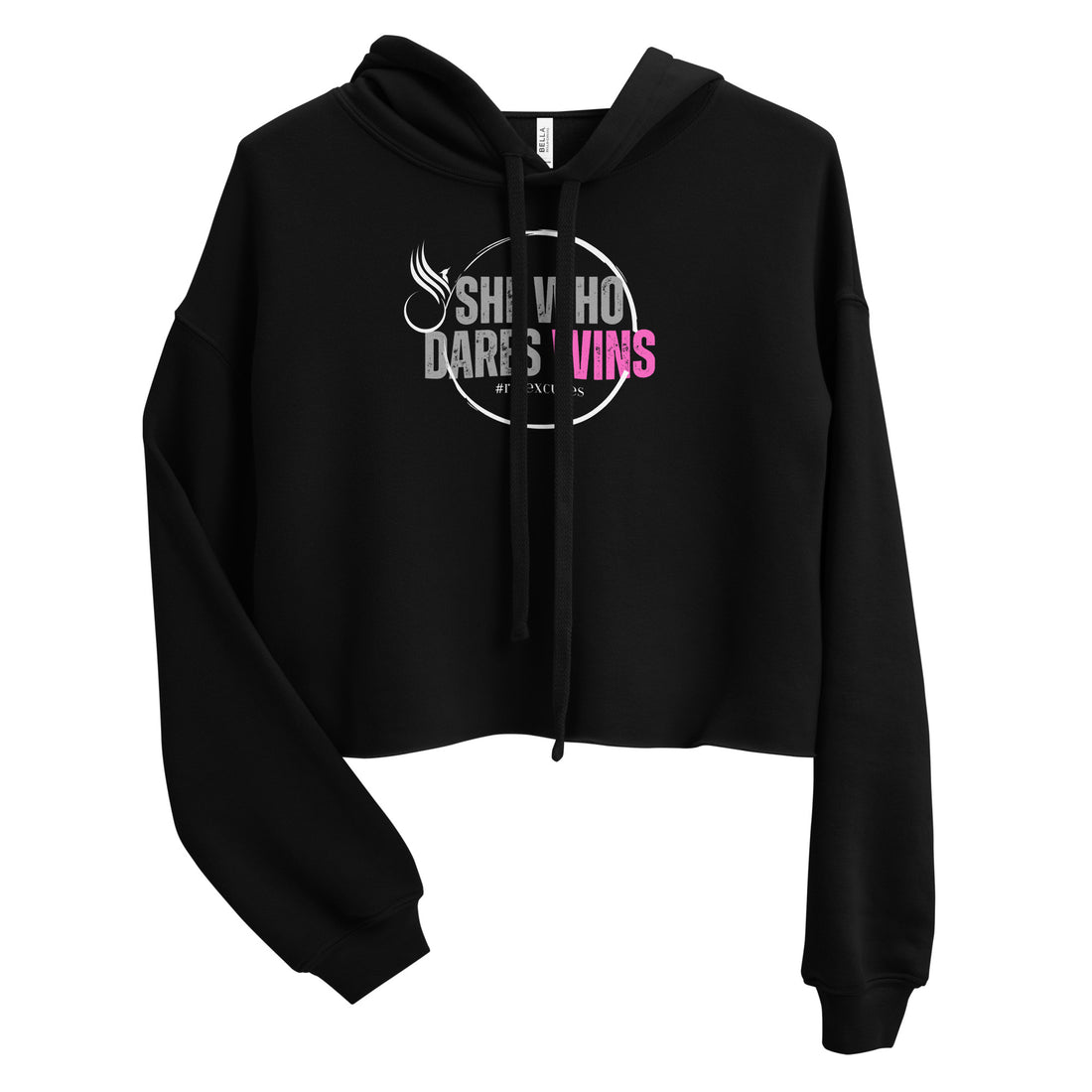 Crop Hoodie - She Who Dares