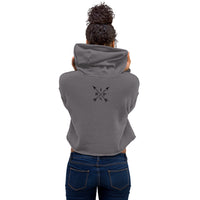 Ladies Crop Hoodie - Keep Making Plays