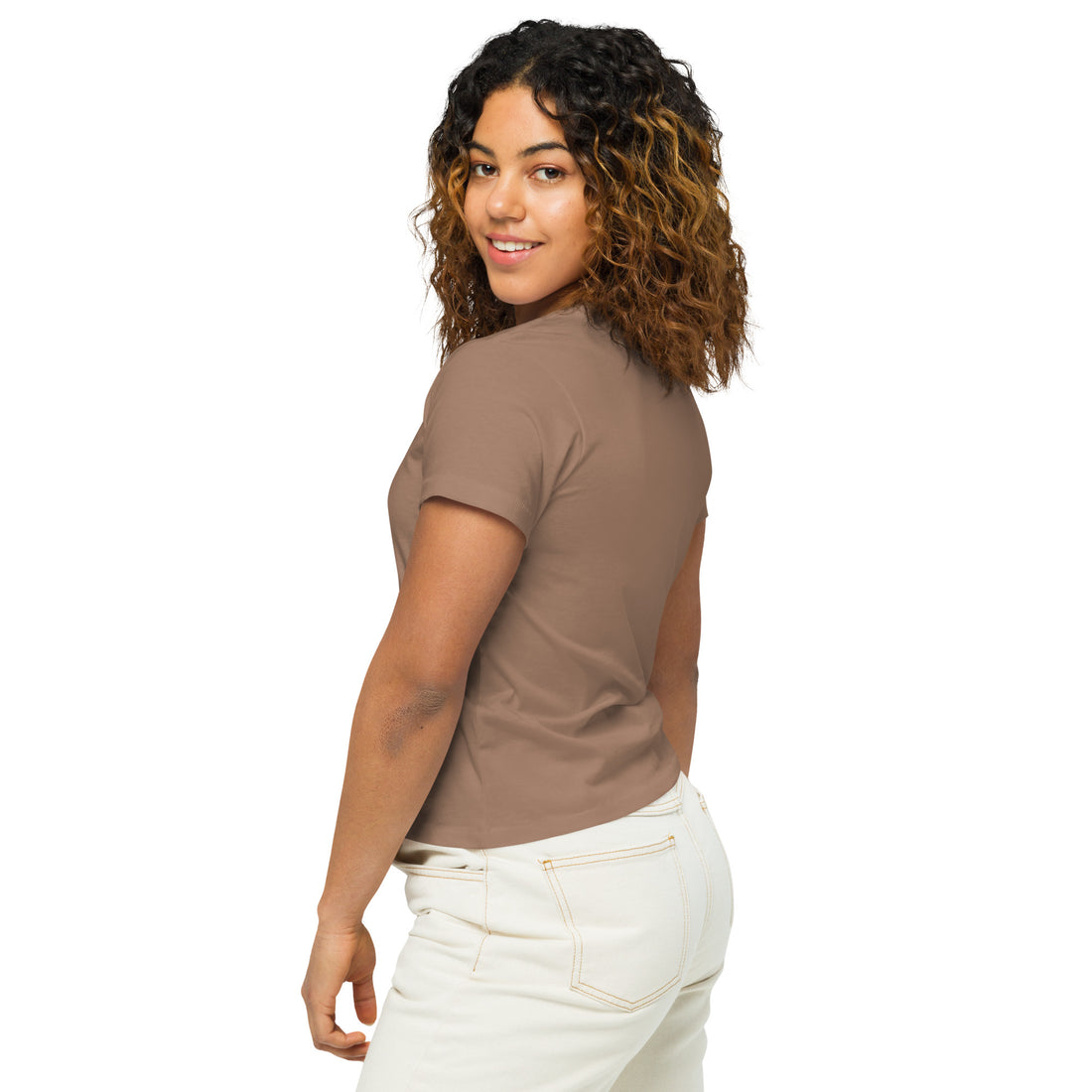 Women’s High-Waisted Tee - #RIP Excuses Unstoppable