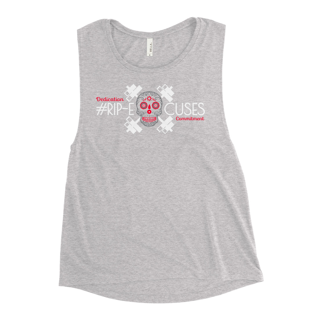 Ladies’ Muscle Tank - #RIP Excuses