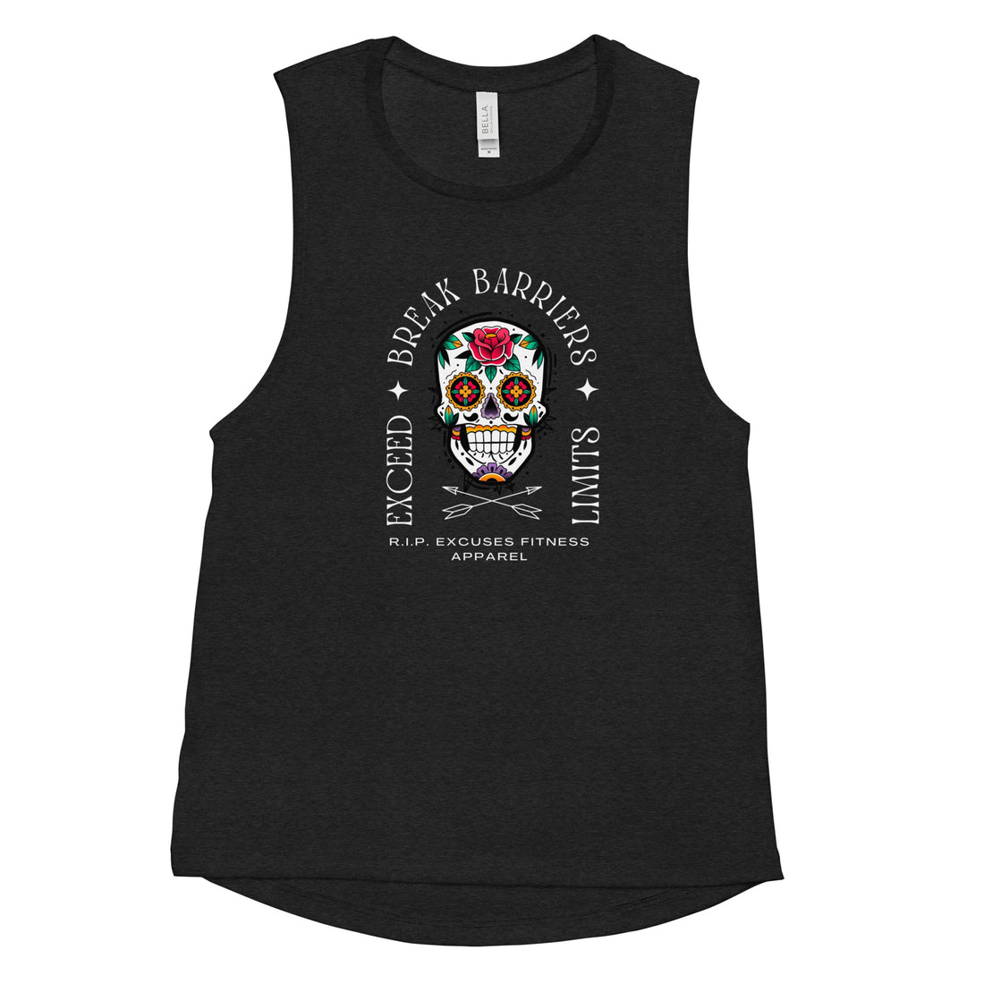 Ladies’ Muscle Tank - Break Barriers, Exceed Limits