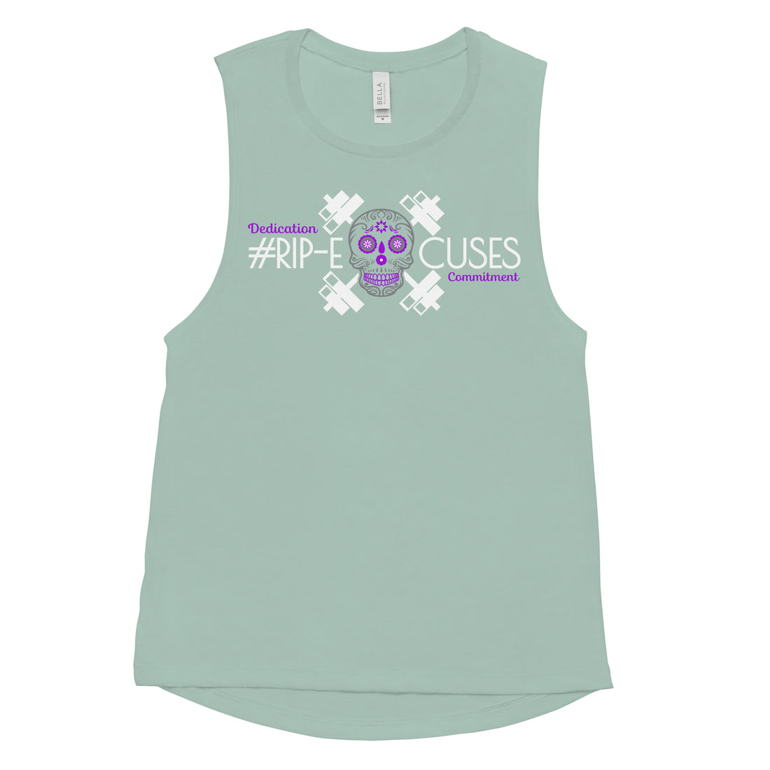 Ladies’ Muscle Tank - #RIP Excuses