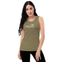 Ladies’ Muscle Tank - I am Limitless