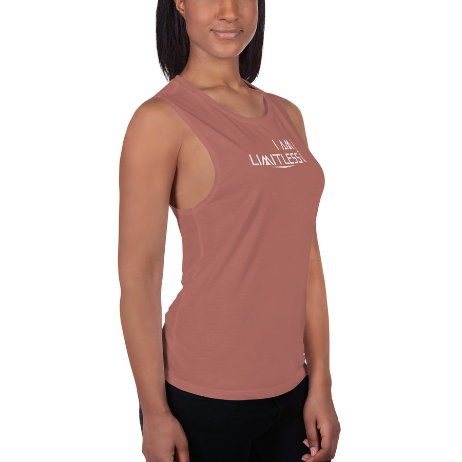 Ladies’ Muscle Tank - I am Limitless