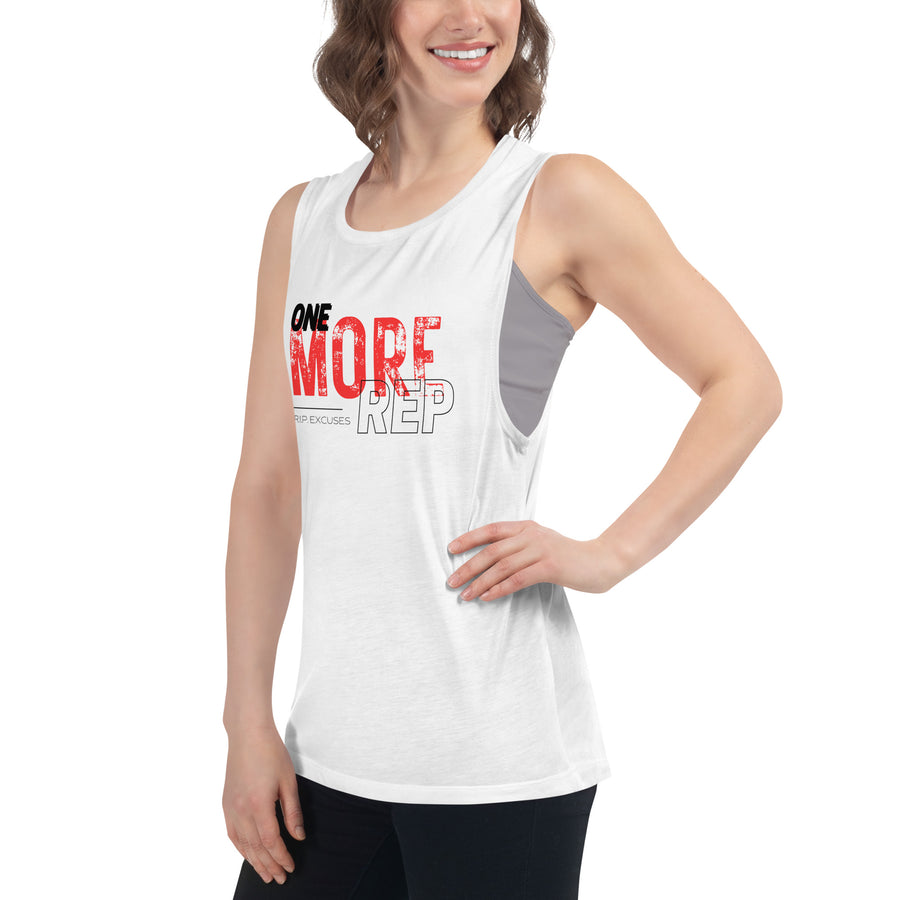 Ladies’ Muscle Tank - One more Rep