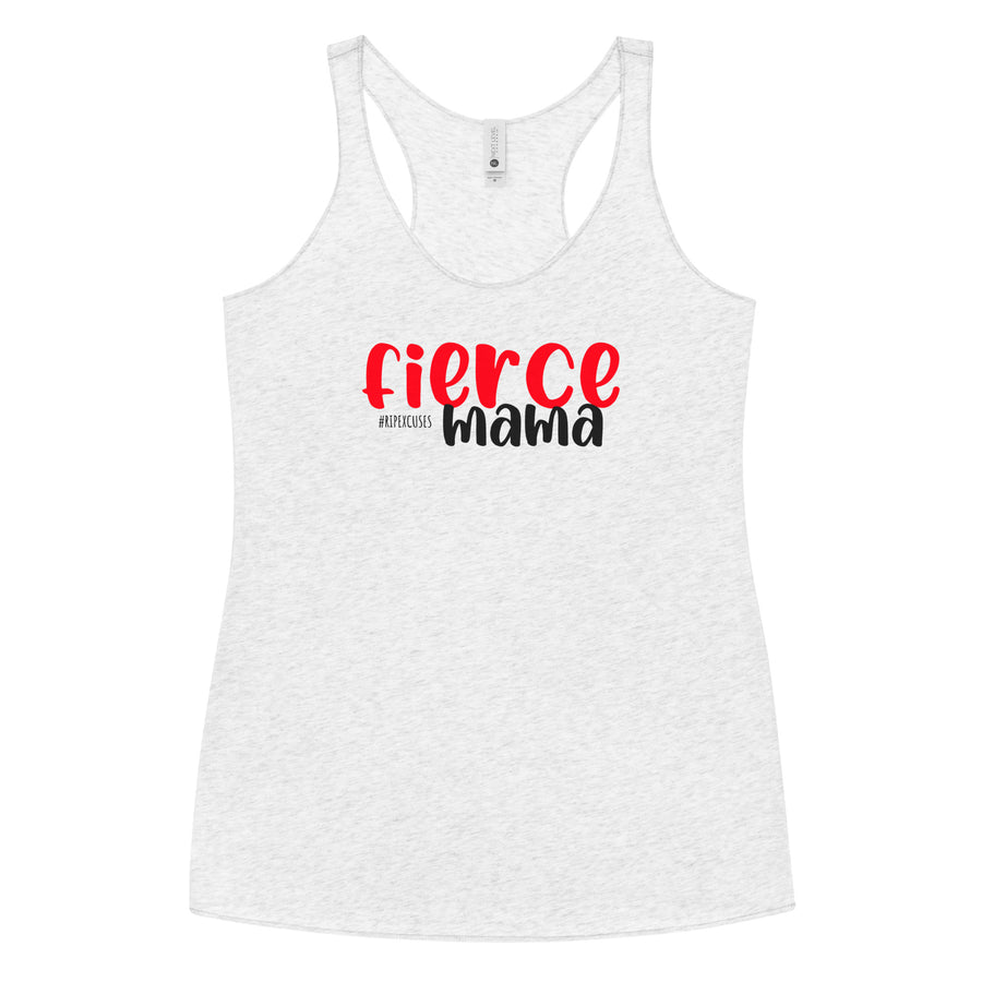 Women's Racerback Tank - Fierce Mama