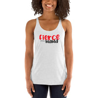 Women's Racerback Tank - Fierce Mama