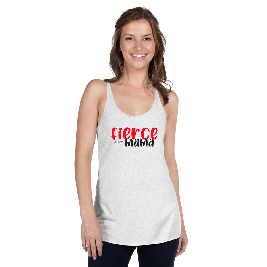 Women's Racerback Tank - Fierce Mama