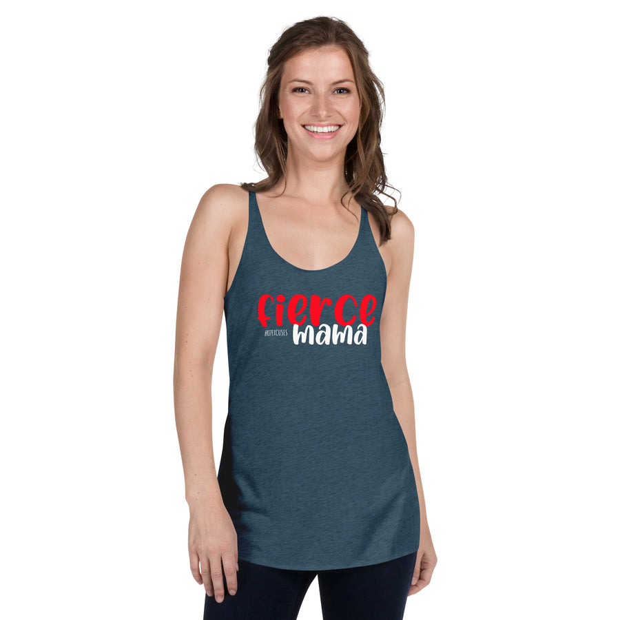 Women's Racerback Tank - Fierce Mama