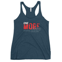 Women's Racerback Tank - One more Rep