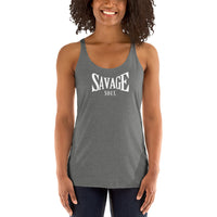 Women's Racerback Tank - Savage Soul