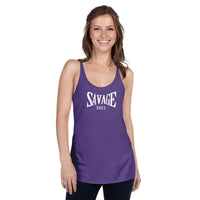 Women's Racerback Tank - Savage Soul