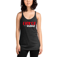 Women's Racerback Tank - Fierce Mama