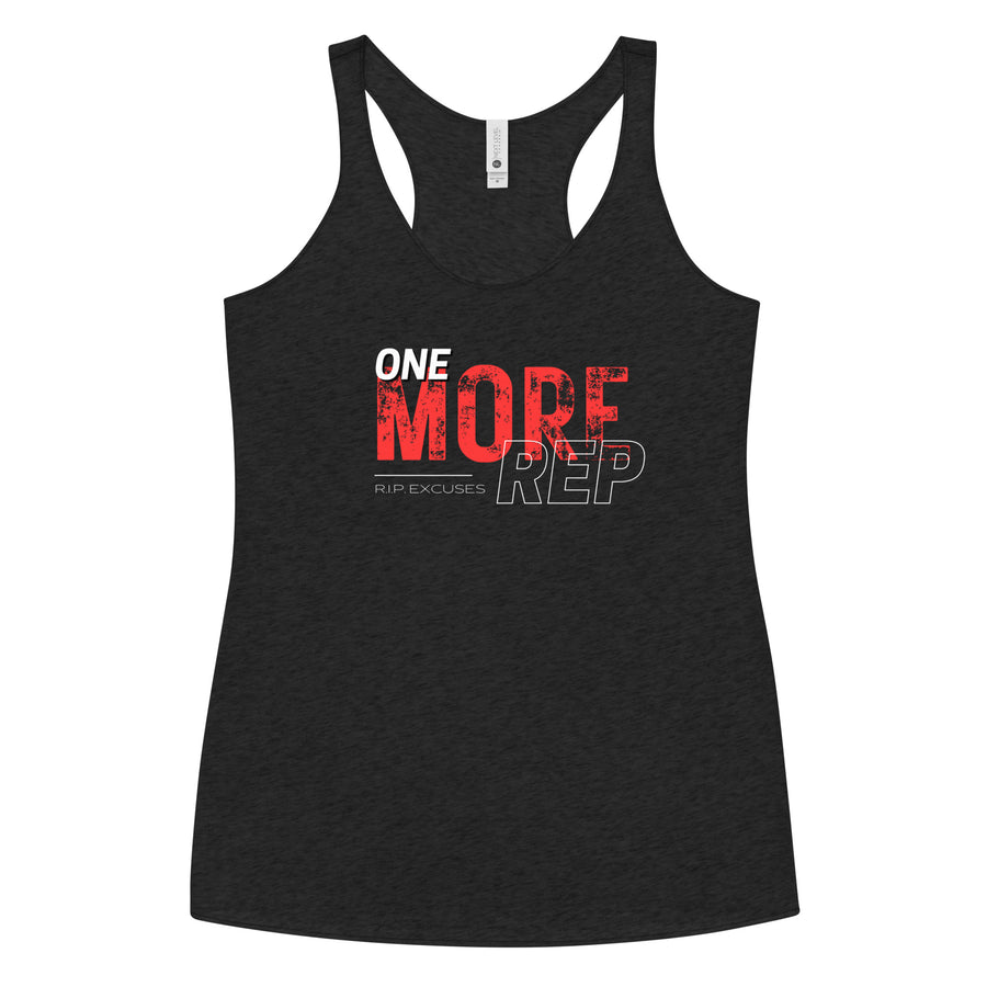 Women's Racerback Tank - One more Rep