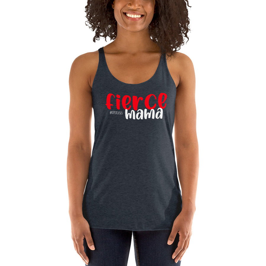 Women's Racerback Tank - Fierce Mama