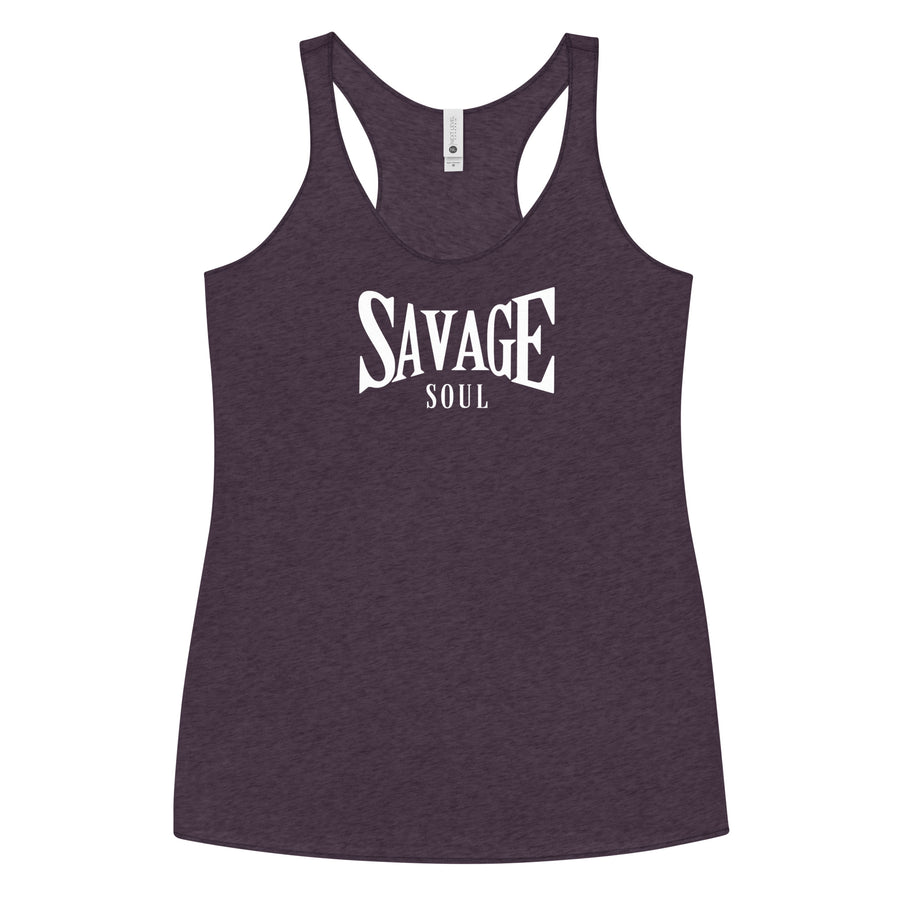 Women's Racerback Tank - Savage Soul